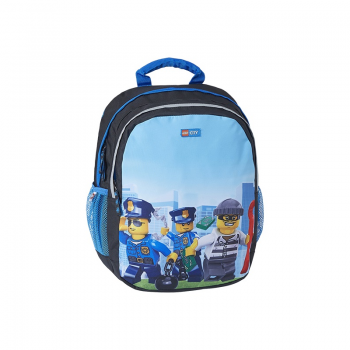 Rucsac Gradinita Ergo Lego Core Line - Design City Police Chopper