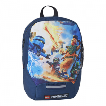 Rucsac Gradinita Lego V-line - Design Ninjago Lightning Battle ieftin