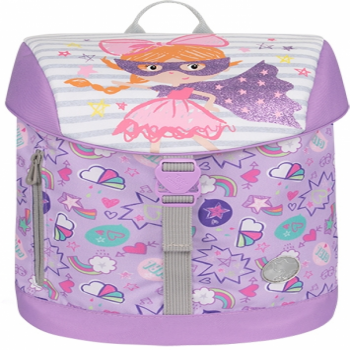 Rucsac Mini Buckle, dimensiune 34 x 22 x 14 cm, motiv Super Girl