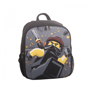 Rucsac Negru Lego M-line - Design Gri Ninjago Cole ieftin