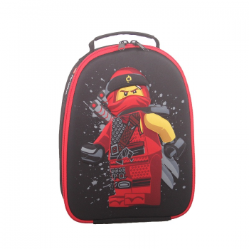 Rucsac Negru Lego M-line - Design Rosu Ninjago Kai (pentru Mancare) ieftin