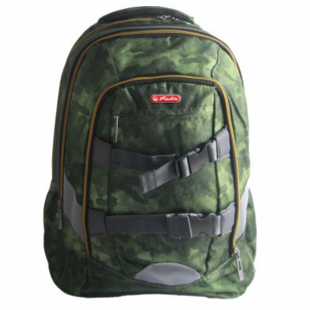 Rucsac Urban, dimensiune 43 x 29 x 22 cm, motiv Army Green ieftin