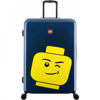 Troller 20 Inch, Material Abs, Lego Minifigure Head - Bleumarin ieftin