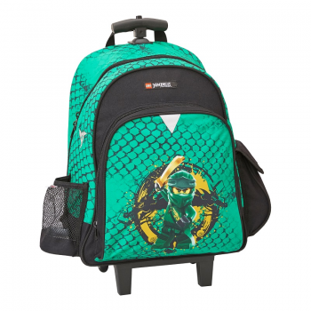 Troller/rucsac Lego V-line - Design Ninjago Green ieftin