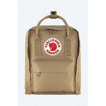 Fjallraven rucsac Kanken Mini culoarea maro, mic, cu imprimeu F23561.221-221 de firma original