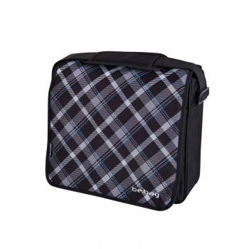 Geanta De Umar Messenger Be.bag, Motiv Black Checked