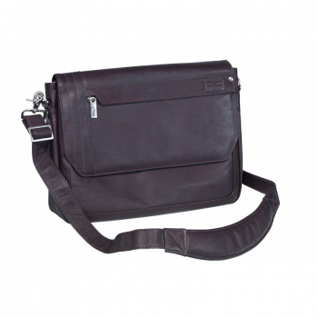 Geanta Pierre Urban Line, Slim, Din Piele Maro, Pentru Laptop, 28 X 38 X 10cm de firma original