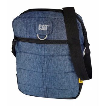 Geanta Tableta Caterpillar Millennial Classic - Ryan, Material 600d Hd Polyester - Negru/bleumarin