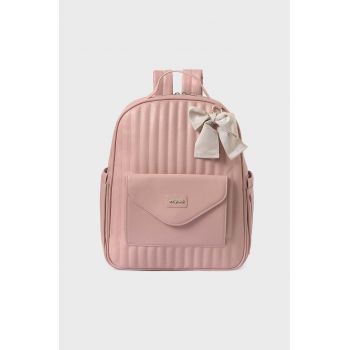 Mayoral Newborn rucsac culoarea roz, mare, neted