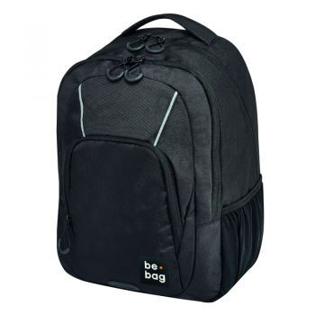 Rucsac Be.bag, Model Be.simple, Dimensiune 43x31x17 Cm, Motiv Digital Black + Stilou Gratis ieftin