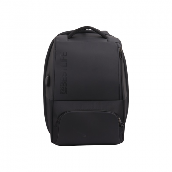 Rucsac Bestlife Neoton - Negru - Laptop 16 Inch, Charge Pentru Usb Si Typec Conectori