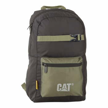 Rucsac Caterpillar V Power 1a, Material 210d Polyester - Army/negru de firma original