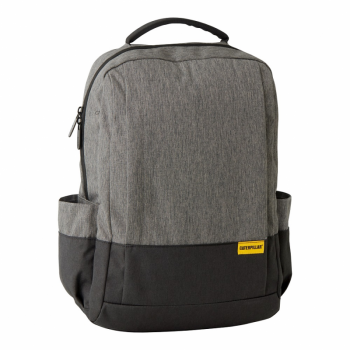 Rucsac Caterpillar V Power Business B, Material 600d Polyester - Gri Deschis/gri Inchis de firma original