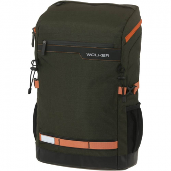 Rucsac Ergonomic Walker Hype Ray, Olive, 30x50x16 cm, Nylon