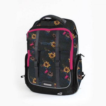 Rucsac Ergonomic Walker Wizzard Academy Auburn Flower, Multicolor, 32x18x46 cm