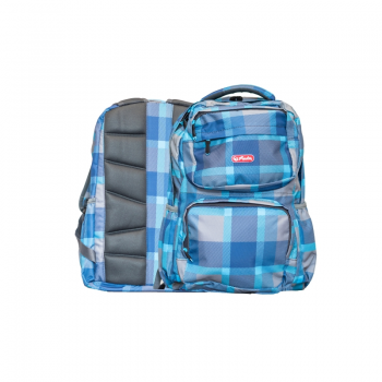 Rucsac Foggy Cu Un Compartiment, Dimensiune 46 X 32 X 22 Cm, Motiv Blue Checkers ieftin