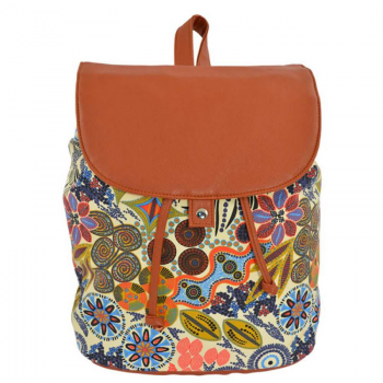 Rucsac pentru Fete, Model Oxygen Vintage Floral, Culoare Multicolor ieftin