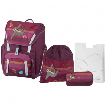 Set Ghiozdan Etui Cutie Carti si Sac Sport Schneiders Lazy Lewis Smart, 31x40x22 cm de firma original