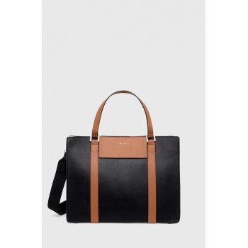 Aldo poseta ALLANBROOKE culoarea negru, ALLANBROOKE.004