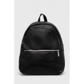 Answear Lab rucsac femei, culoarea negru, mic, neted