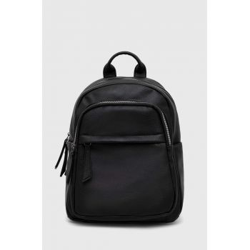 Answear Lab rucsac femei, culoarea negru, mic, neted