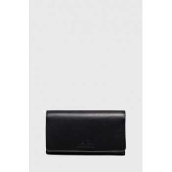 Armani Exchange portofel femei, culoarea negru