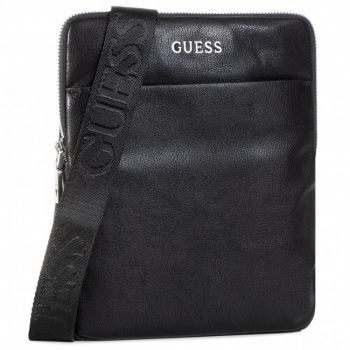 Geanta crossbody Guess, Model Scala, Negru (Pentru: Barbati, CULOARE: Negru) de firma originala