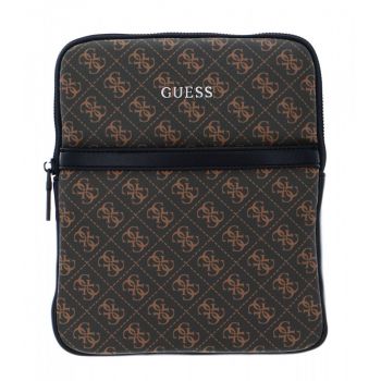 Geanta crossbody Guess, Model Vezzola, Maro (Pentru: Barbati, Culoare produse: Maro)