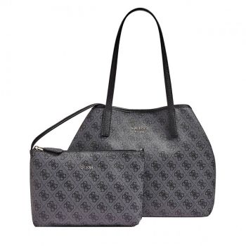 Geanta pentru femei GUESS VIKKY TOTE Gri carbune (Pentru: Femei) de firma originala