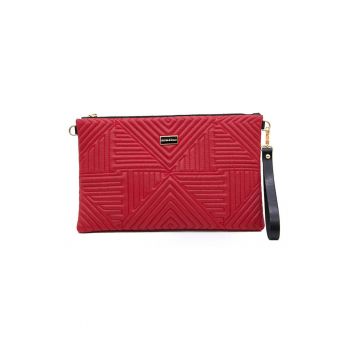 Geanta plic cu model geometric