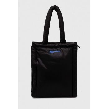 Karl Lagerfeld Jeans poseta culoarea negru