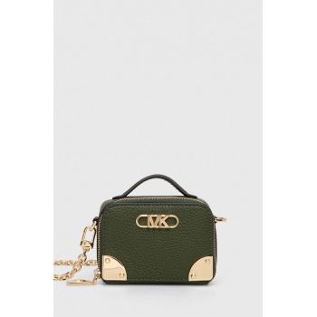 MICHAEL Michael Kors portofel de piele culoarea verde