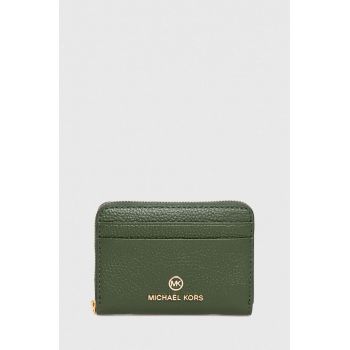 MICHAEL Michael Kors portofel de piele femei, culoarea negru