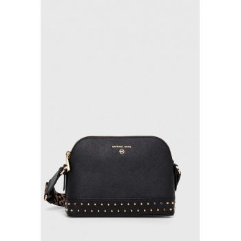 MICHAEL Michael Kors poseta de piele culoarea negru