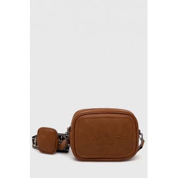 Pepe Jeans poseta BASSY BASS culoarea maro