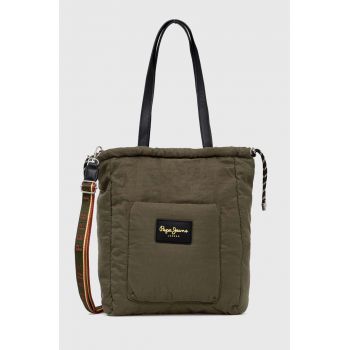 Pepe Jeans poseta Miriam Margy culoarea verde