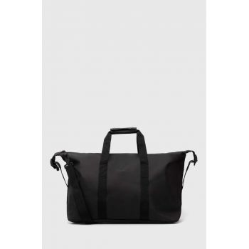 Rains geantă 14200 Weekendbags culoarea negru