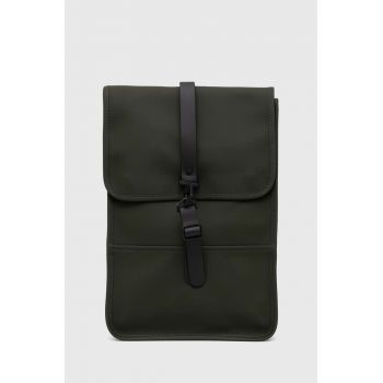 Rains rucsac 13020 Backpacks culoarea verde, mare, uni