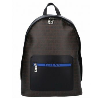 Rucsac barbati Guess Dan (Pentru: Barbati, CULOARE: Negru/Maro) de firma originala