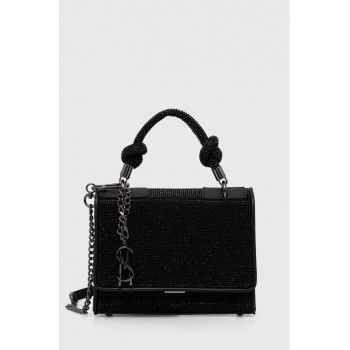Steve Madden poseta Bknotted culoarea negru, SM13001211
