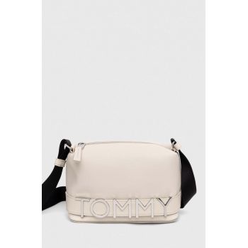 Tommy Jeans poseta culoarea bej