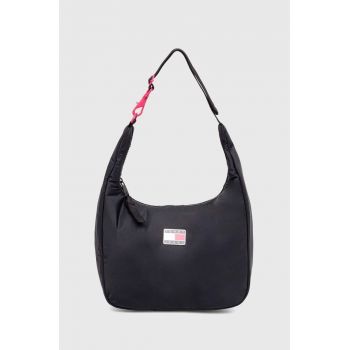 Tommy Jeans poseta culoarea negru