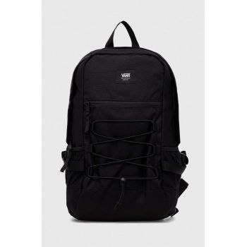 Vans rucsac culoarea negru, mare, neted