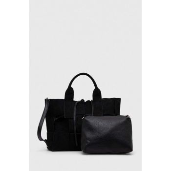 Answear Lab poseta culoarea negru