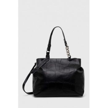 Answear Lab poseta culoarea negru
