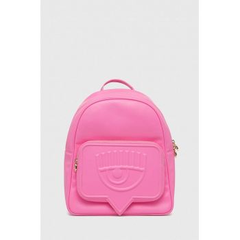 Chiara Ferragni rucsac femei, culoarea roz, mic, neted