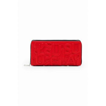 Desigual portofel femei, culoarea rosu