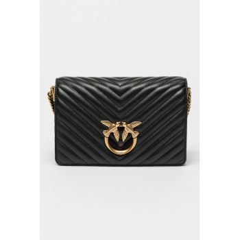 Geanta crossbody din piele Love Click