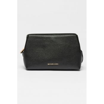 Geanta de piele cu bareta de umar Kensington