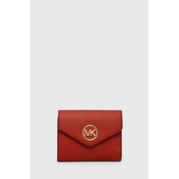 MICHAEL Michael Kors portofel de piele femei, culoarea negru